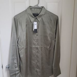 Banana Republic Satin Classic Fit Shirt